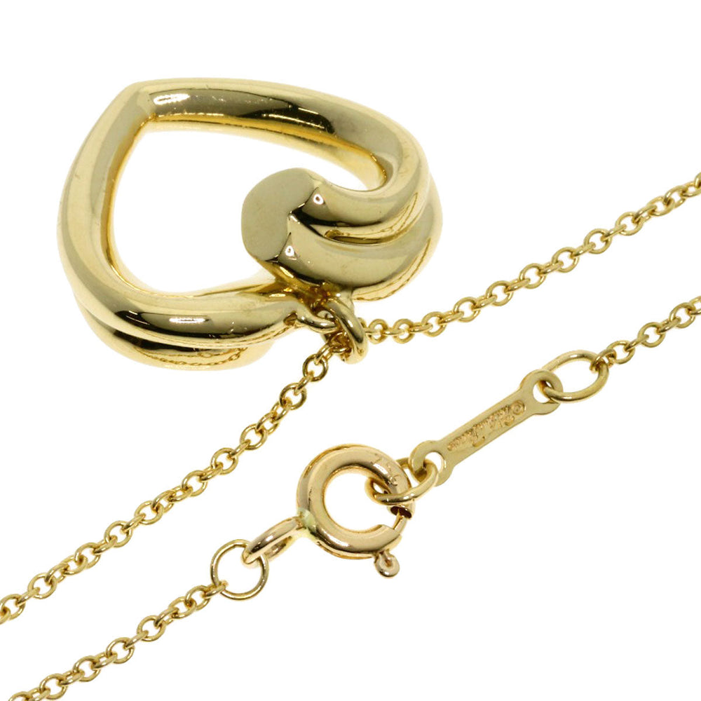 TIFFANY&Co. Necklace 18K Yellow Gold gold Tenderness heart