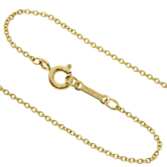 TIFFANY&Co. Necklace 18K Yellow Gold gold Tenderness heart