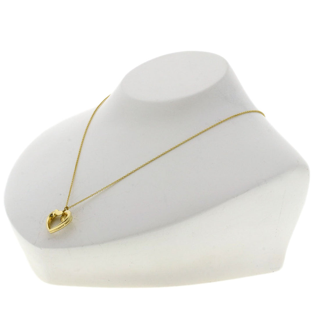 TIFFANY&Co. Necklace 18K Yellow Gold gold Tenderness heart