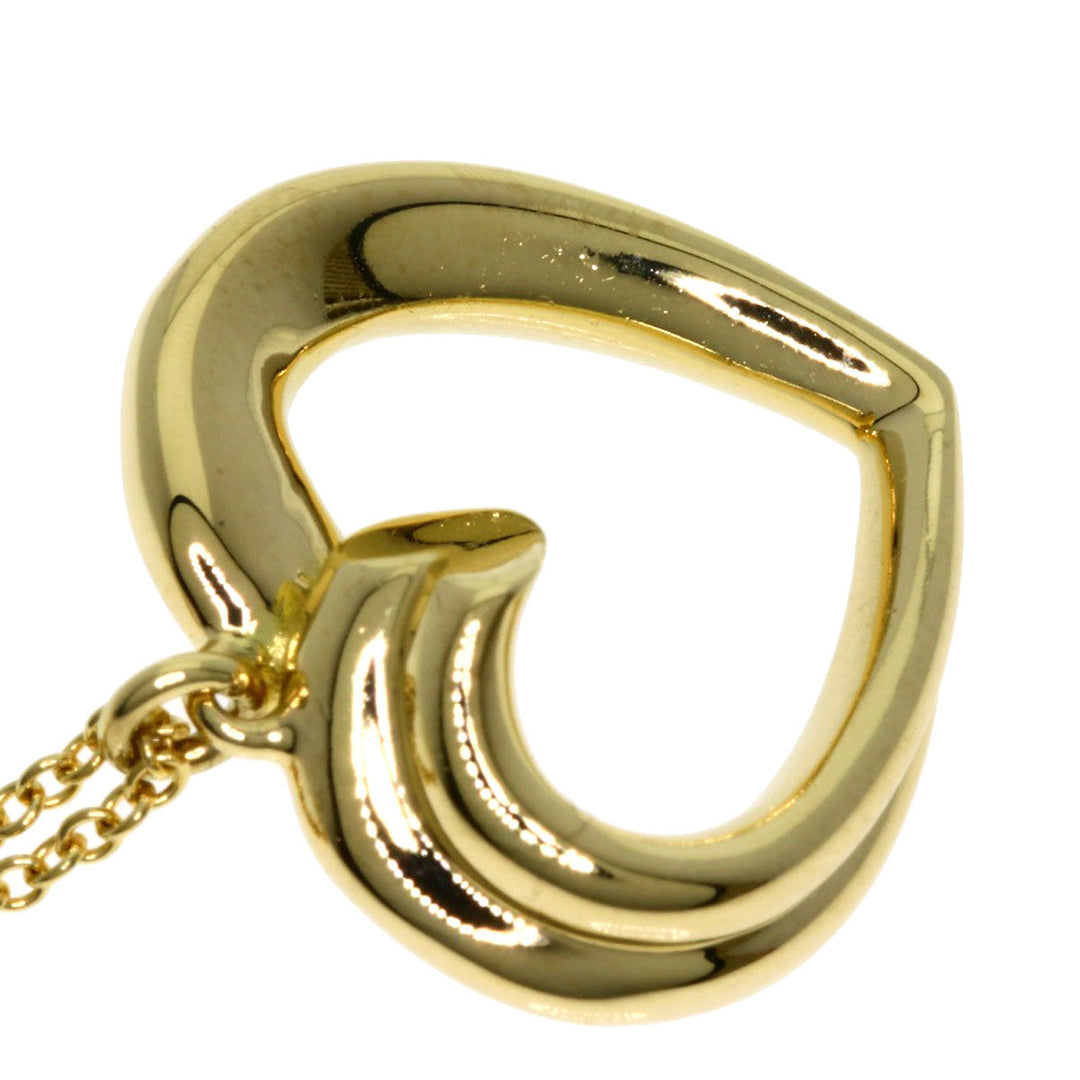 TIFFANY&Co. Necklace 18K Yellow Gold gold Tenderness heart