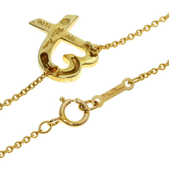 TIFFANY&Co. Necklace 18K Yellow Gold gold Loving heart Women Used Authentic