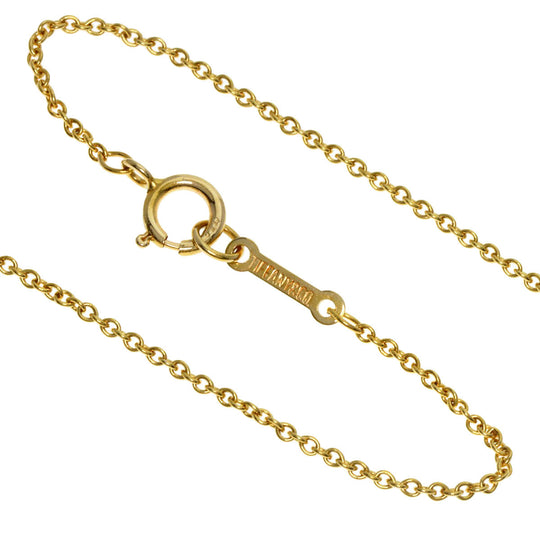 TIFFANY&Co. Necklace 18K Yellow Gold gold Loving heart Women Used Authentic
