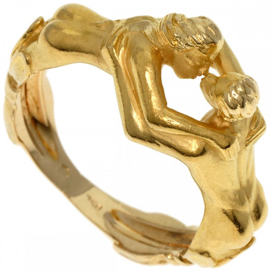 Carrera y Carrera Ring 18K Yellow Gold gold Adam & Eve Women Used Authentic