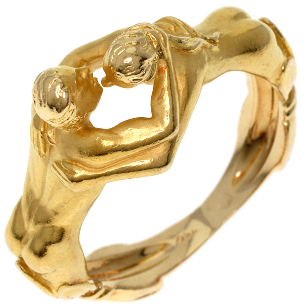 Carrera y Carrera Ring 18K Yellow Gold gold Adam & Eve Women Used Authentic