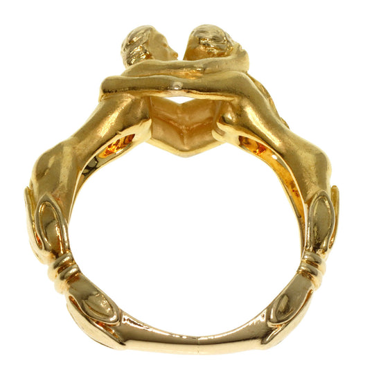 Carrera y Carrera Ring 18K Yellow Gold gold Adam & Eve Women Used Authentic