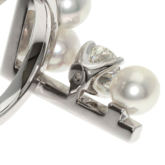 TASAKI Ring K18WG Silver Balance Note Pearl