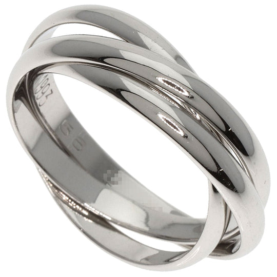 CARTIER Ring PT950 Silver Trinity #56