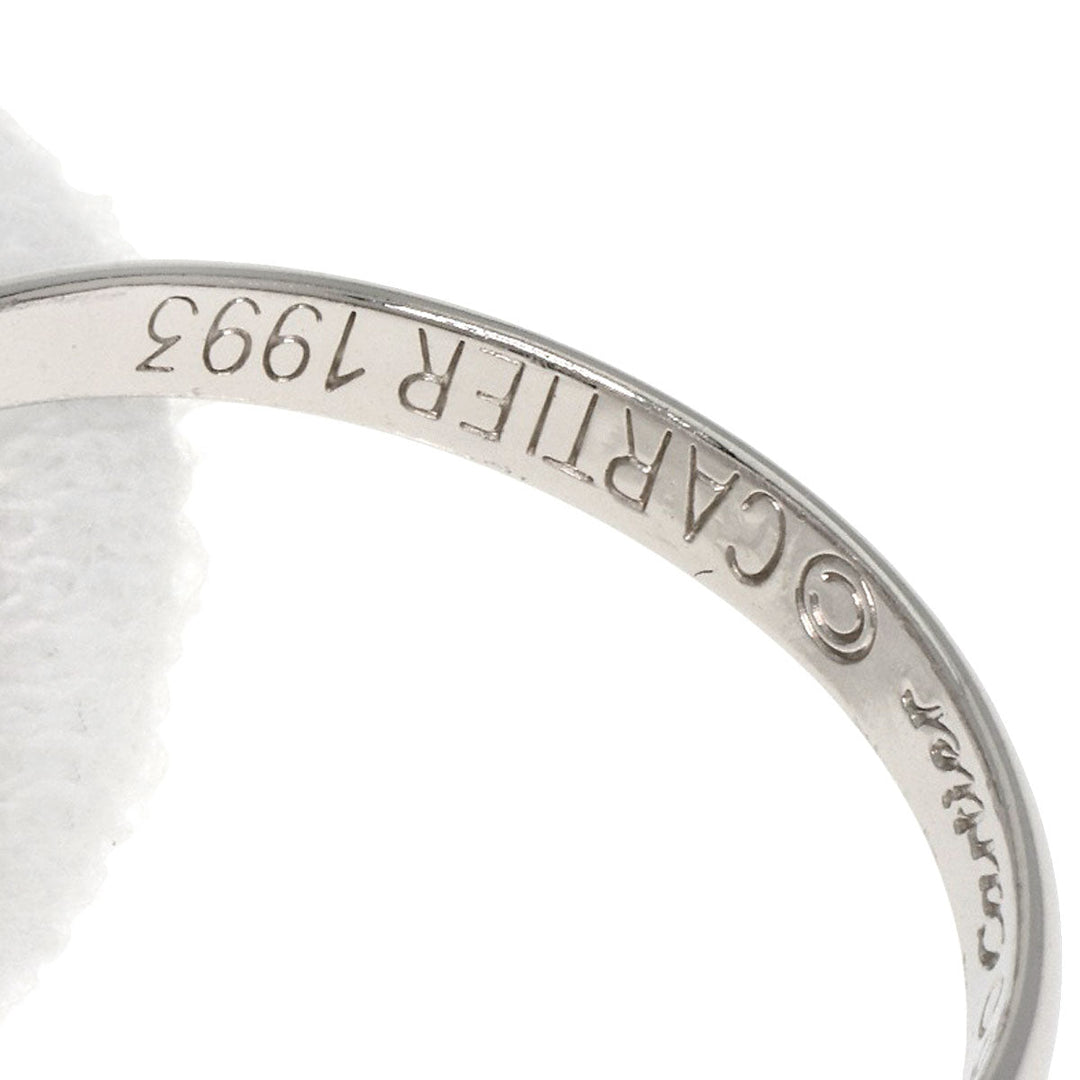 CARTIER Ring PT950 Silver Trinity #56