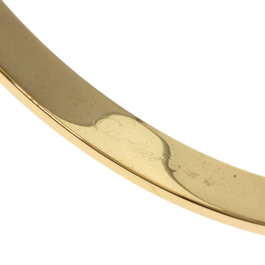CARTIER bracelet 18K Yellow Gold gold Love Bracelet with Driver #18 Women Used Authentic