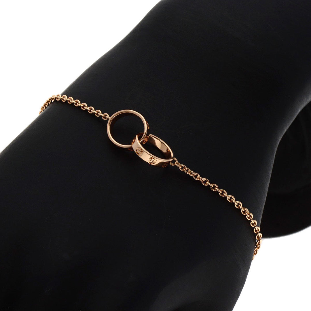 CARTIER bracelet 18K Pink Gold gold baby love