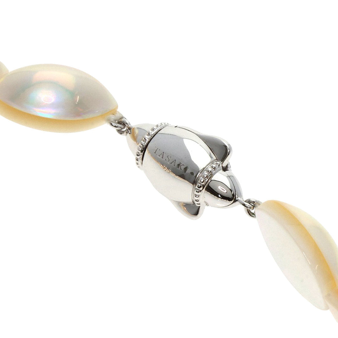 TASAKI Necklace SV white Mabe Pearl Women Used Authentic