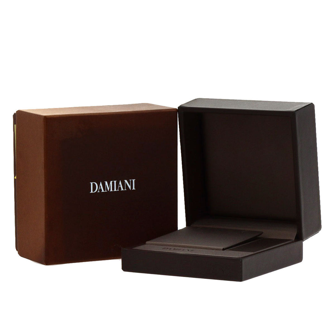 Damiani Necklace K18WG Silver D-Icon 1P Diamond