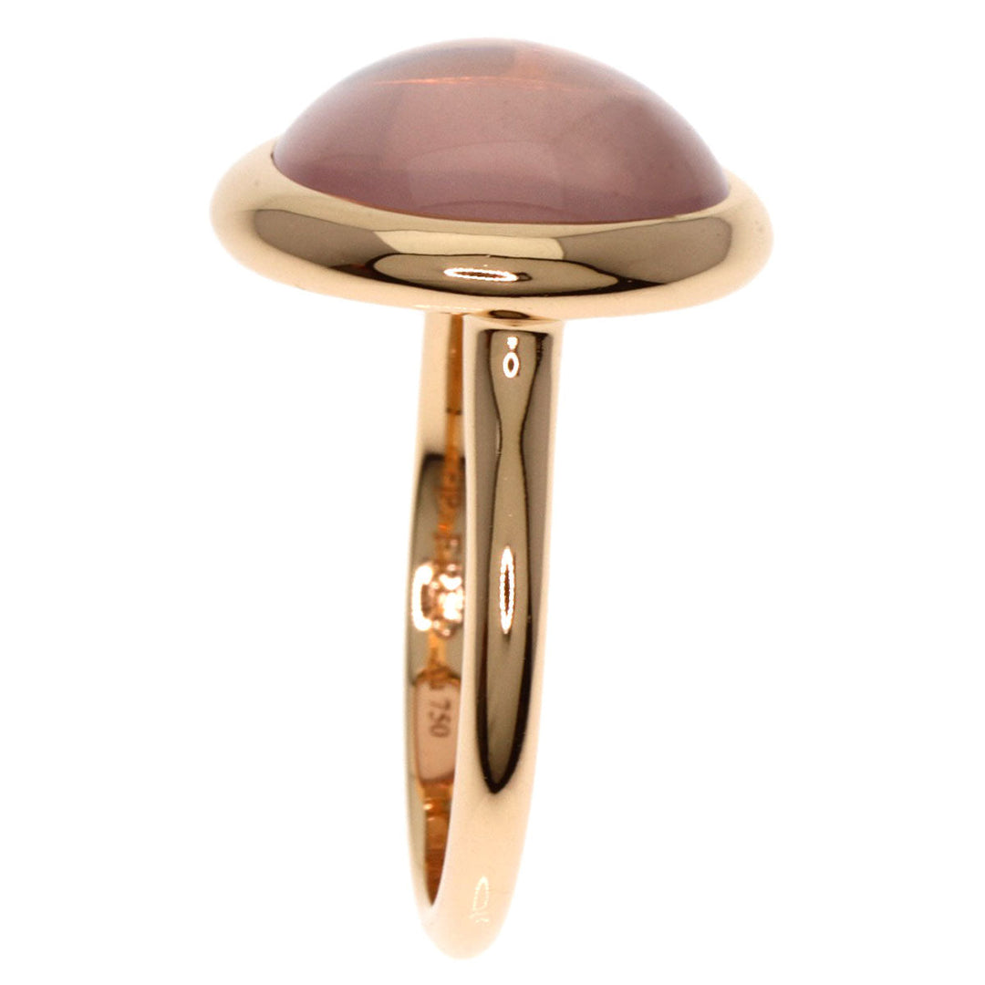 FRED Ring 18K Pink Gold gold Bellerive Rose Quartz #50