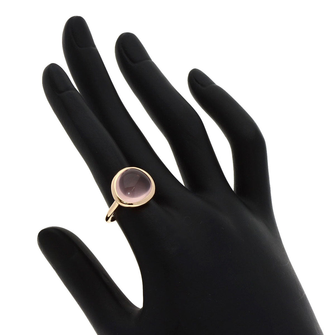 FRED Ring 18K Pink Gold gold Bellerive Rose Quartz #50