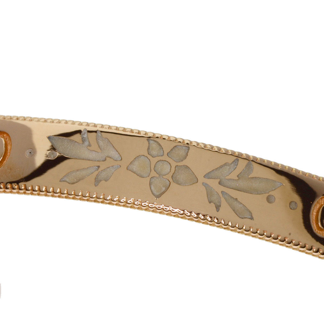 GUCCI bracelet 18K Pink Gold gold Icon Bloom #17