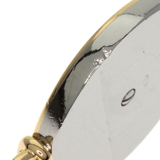 BVLGARI Pendant top K18YG , Stainless Steel gold Horoscope 1P Diamond Women(Unisex) Used Authentic