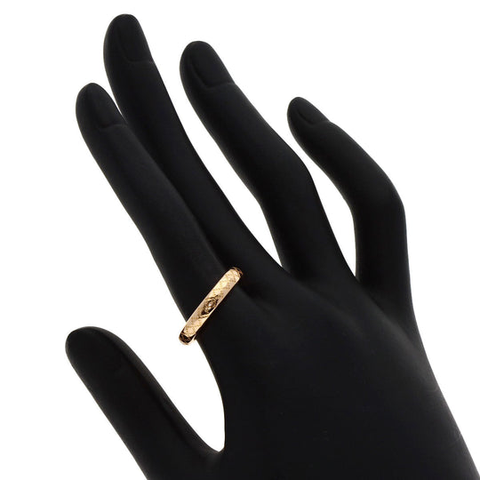 GUCCI Ring 18K Pink Gold gold Diamant Tissima #13