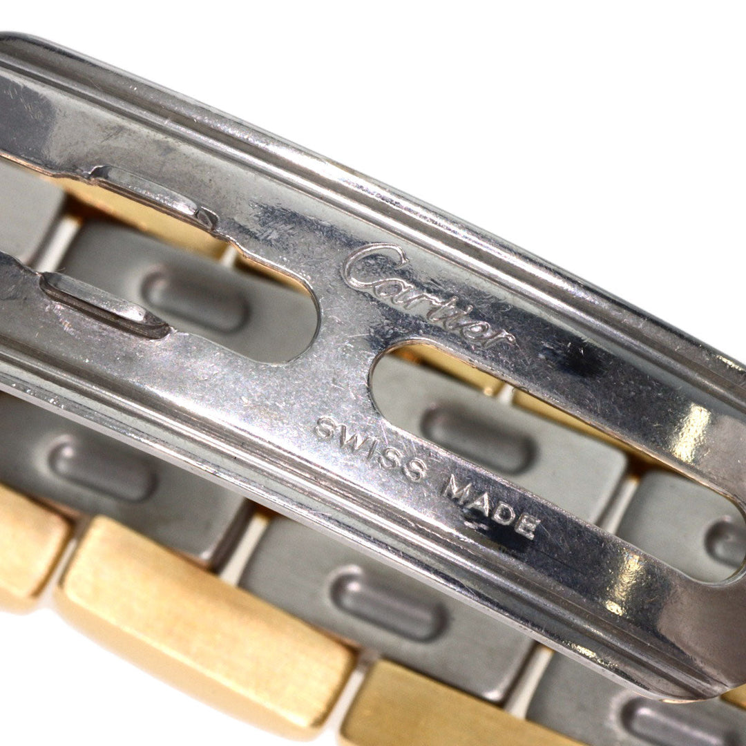 CARTIER Watches Quartz W25028B8 Stainless Steel , SSxK18YG gold PANTHERE MM 3 ROW Ivory dial Boys Used Authentic