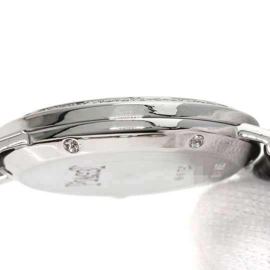 PIAGET Watches Quartz P10246 K18WG, leather Silver Arti Plato white dial Women Used Authentic