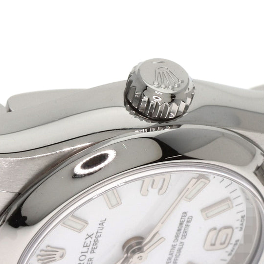 ROLEX Watches Mechanical Automatic 176200 Stainless Steel Silver Oyster Perpetual 26 white dial