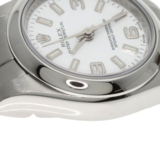 ROLEX Watches Mechanical Automatic 176200 Stainless Steel Silver Oyster Perpetual 26 white dial