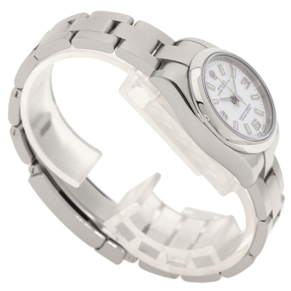 ROLEX Watches Mechanical Automatic 176200 Stainless Steel Silver Oyster Perpetual 26 white dial