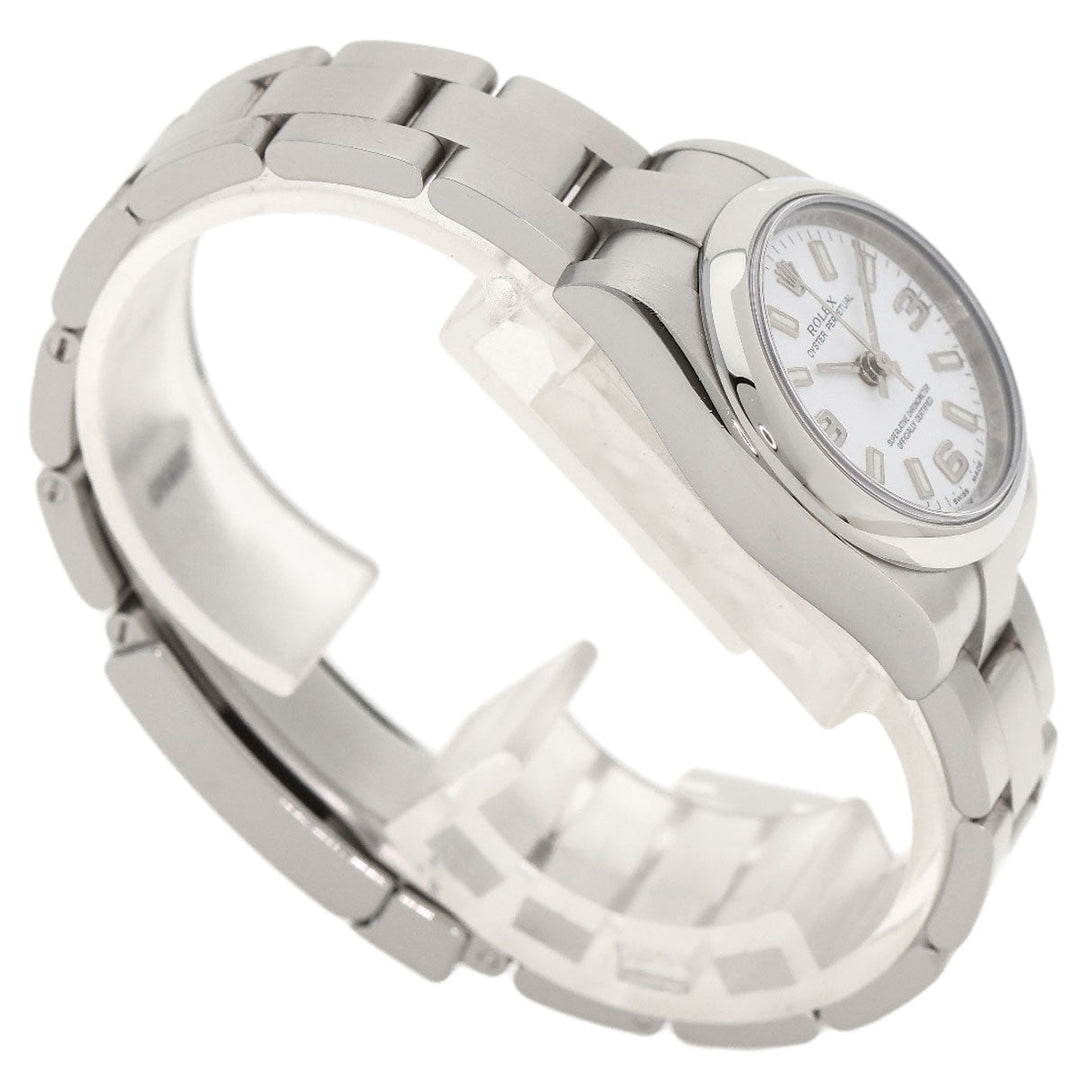 ROLEX Watches Mechanical Automatic 176200 Stainless Steel Silver Oyster Perpetual 26 white dial