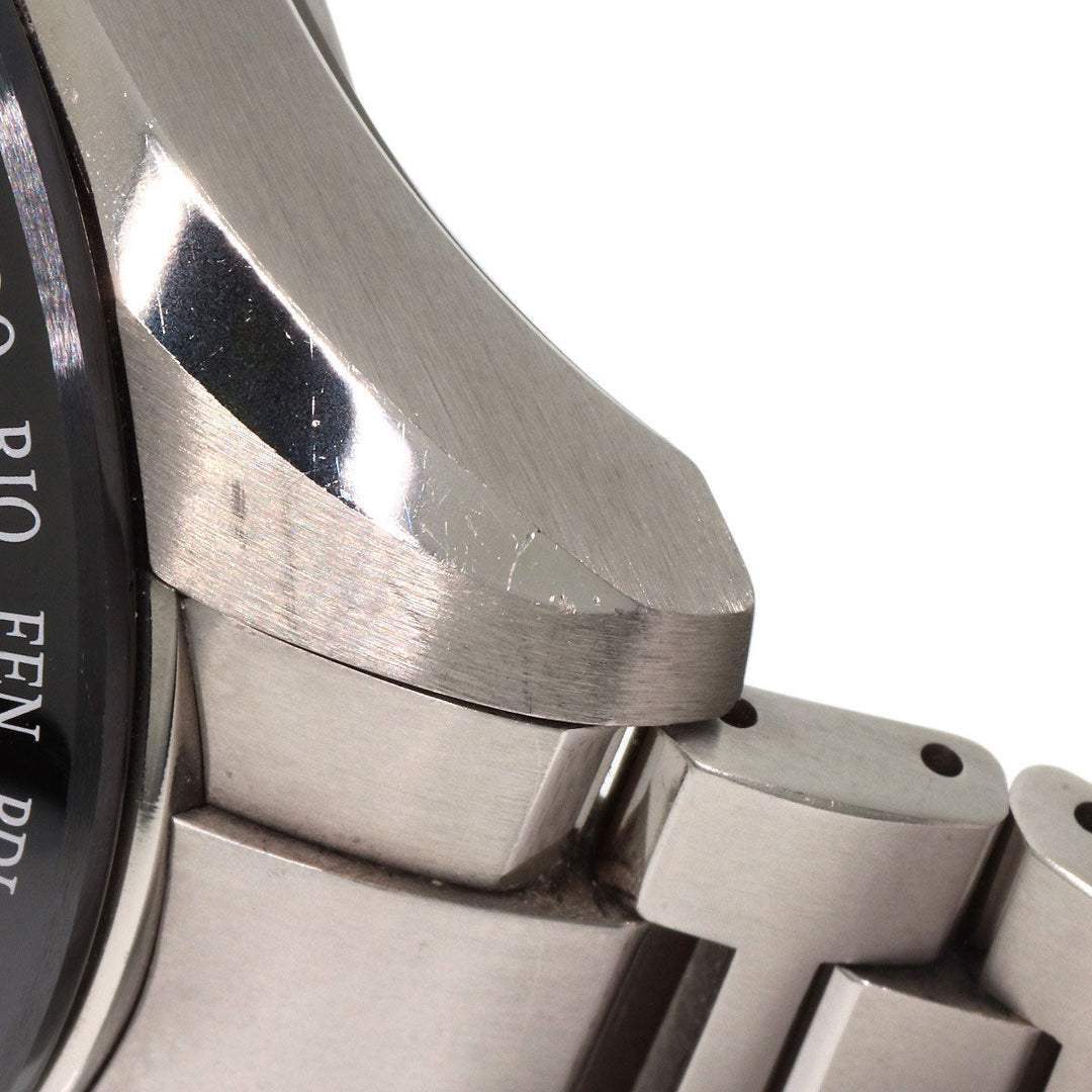 SEIKO Watches Solar Powered SBXB139 Titanium, Titanium Silver Astron black dial mens Used Authentic