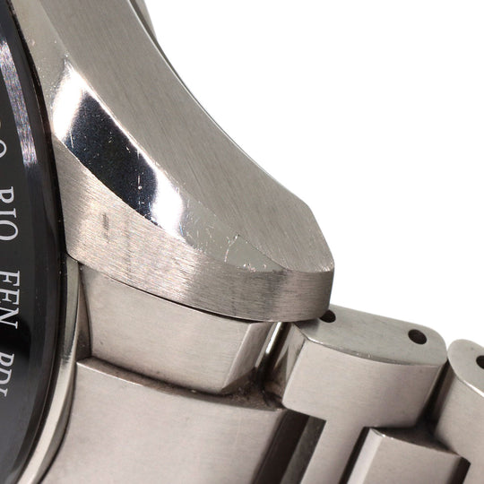 SEIKO Watches Solar Powered SBXB139 Titanium, Titanium Silver Astron black dial mens Used Authentic