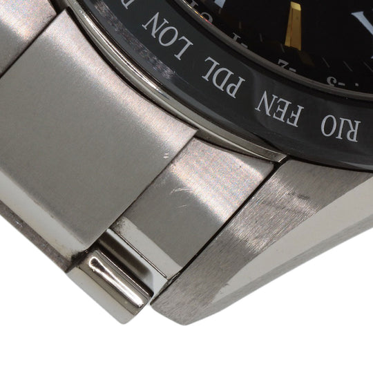 SEIKO Watches Solar Powered SBXB139 Titanium, Titanium Silver Astron black dial mens Used Authentic