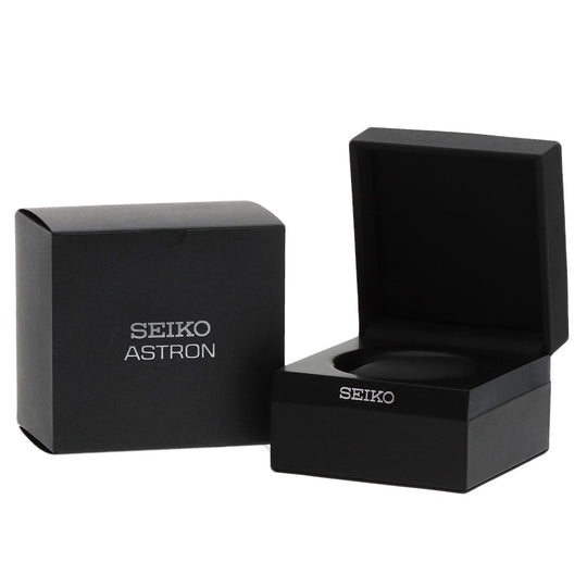 SEIKO Watches Solar Powered SBXB139 Titanium, Titanium Silver Astron black dial mens Used Authentic