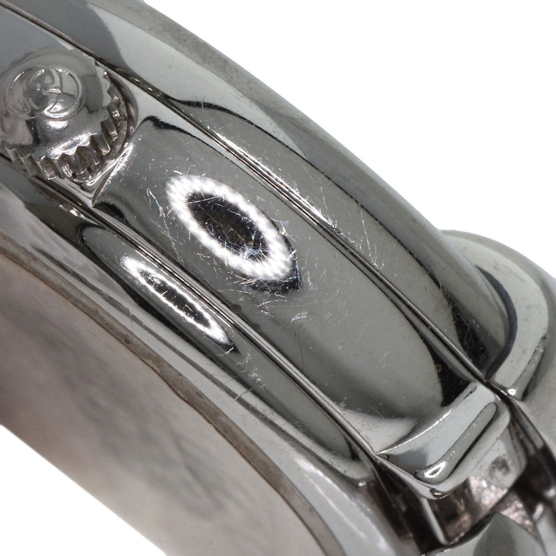 GUCCI Watches Quartz 1400L Stainless Steel , Stainless Steel Silver Round face black dial Women Used Authentic
