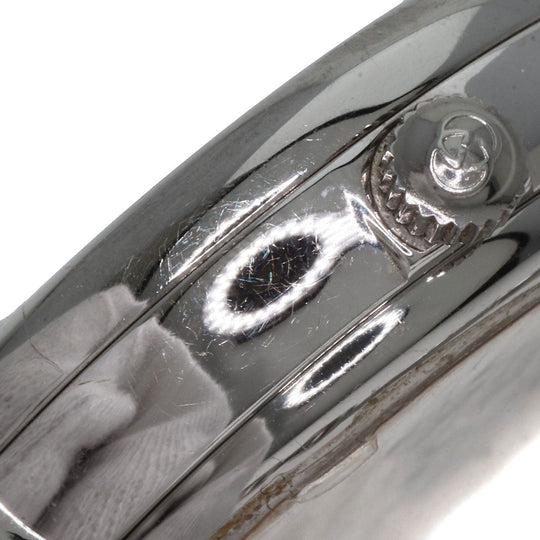 GUCCI Watches Quartz 1400L Stainless Steel , Stainless Steel Silver Round face black dial Women Used Authentic