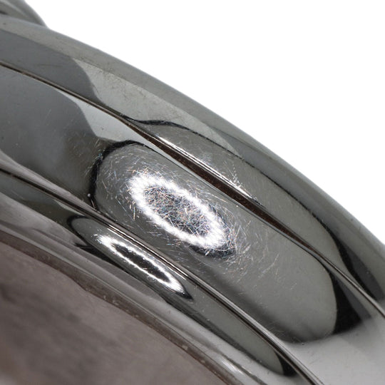 GUCCI Watches Quartz 1400L Stainless Steel , Stainless Steel Silver Round face black dial Women Used Authentic