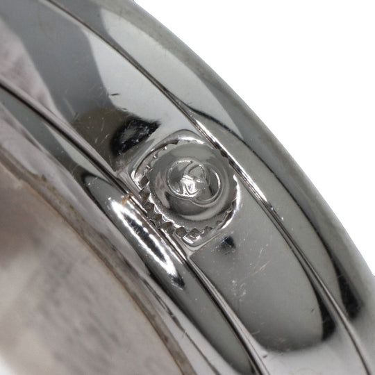 GUCCI Watches Quartz 1400L Stainless Steel , Stainless Steel Silver Round face black dial Women Used Authentic