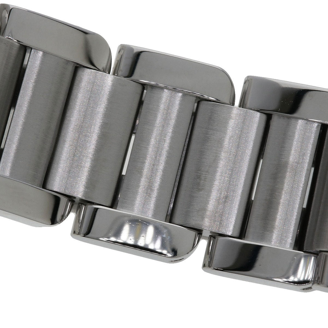 CARTIER Watches Quartz W5310022 Stainless Steel , Stainless Steel Silver Tank Anglaise SM Silver dial Women Used Authentic