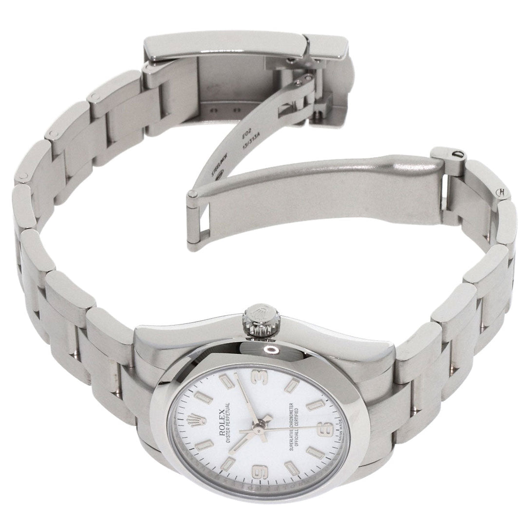 ROLEX Watches Mechanical Automatic 177200 Stainless Steel Silver Oyster Perpetual 31 white dial