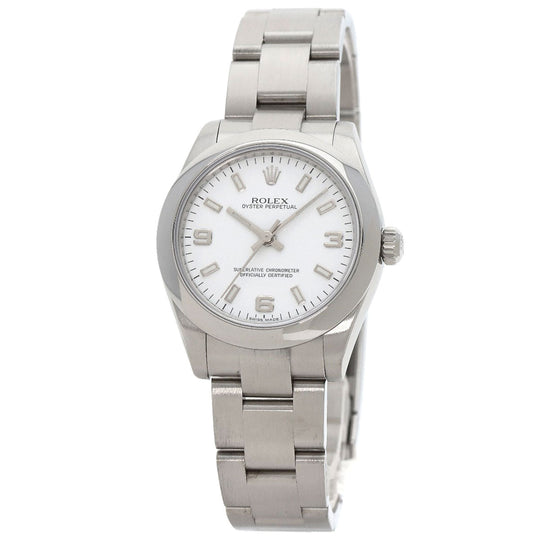 ROLEX Watches Mechanical Automatic 177200 Stainless Steel Silver Oyster Perpetual 31 white dial