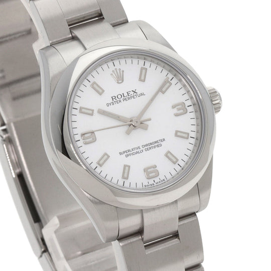 ROLEX Watches Mechanical Automatic 177200 Stainless Steel Silver Oyster Perpetual 31 white dial