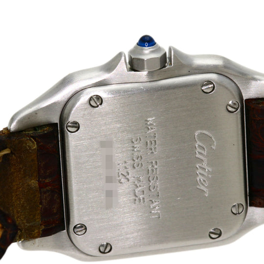 CARTIER Watches Quartz Stainless Steel Silver PANTHERESM Ivory dial