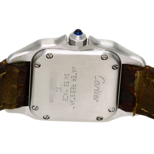 CARTIER Watches Quartz Stainless Steel Silver PANTHERESM Ivory dial