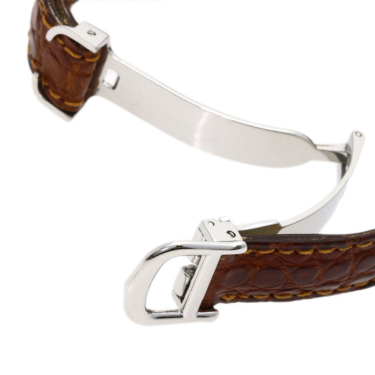 CARTIER Watches Quartz Stainless Steel Silver PANTHERESM Ivory dial