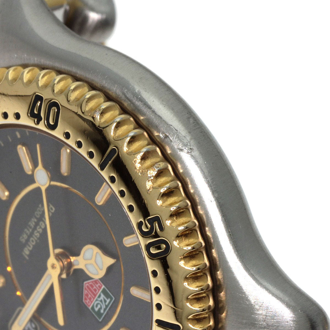 TAG HEUER Watches Quartz WG1320-2 Stainless Steel , Stainless Steel , K18YG gold Professional gray dial Women Used Authentic