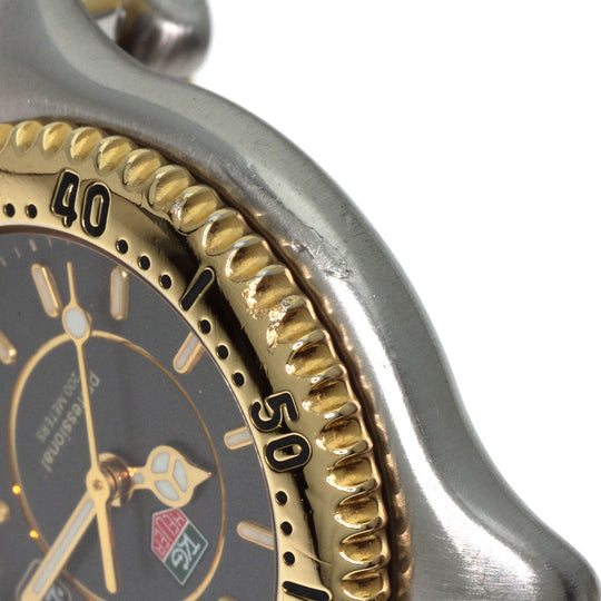 TAG HEUER Watches Quartz WG1320-2 Stainless Steel , Stainless Steel , K18YG gold Professional gray dial Women Used Authentic