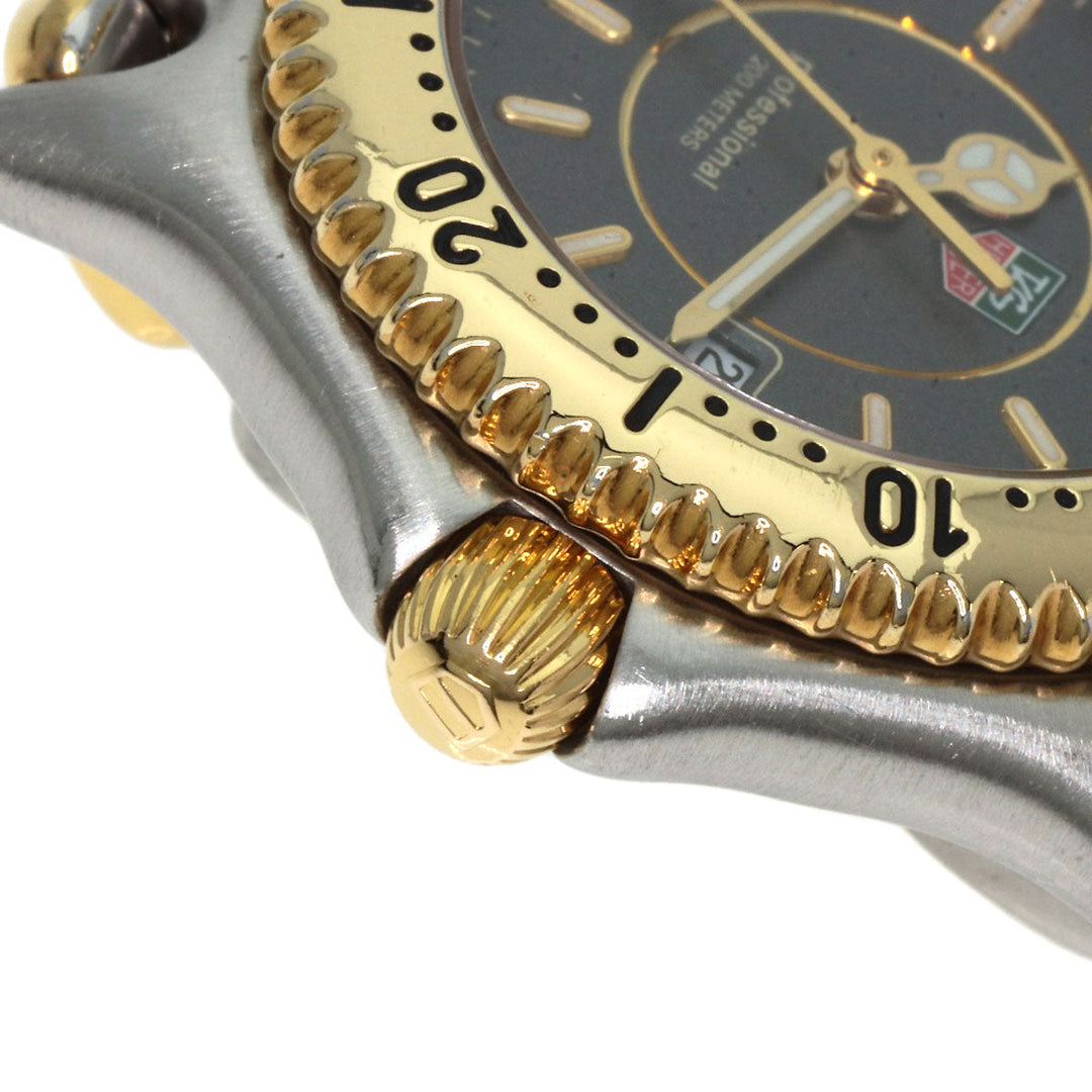 TAG HEUER Watches Quartz WG1320-2 Stainless Steel , Stainless Steel , K18YG gold Professional gray dial Women Used Authentic