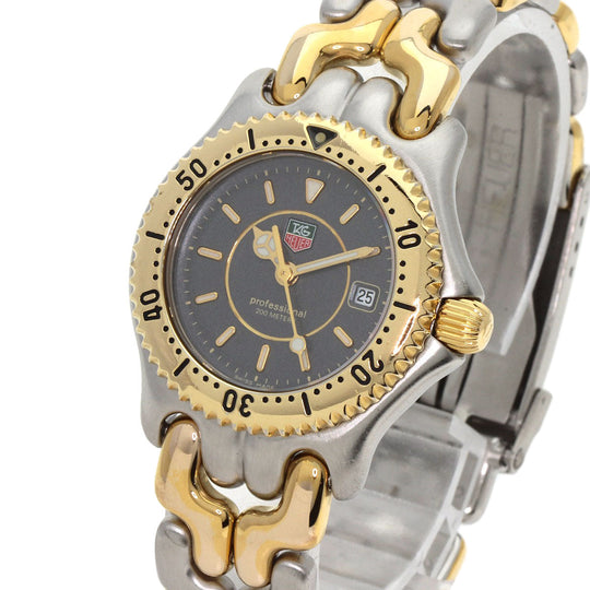 TAG HEUER Watches Quartz WG1320-2 Stainless Steel , Stainless Steel , K18YG gold Professional gray dial Women Used Authentic