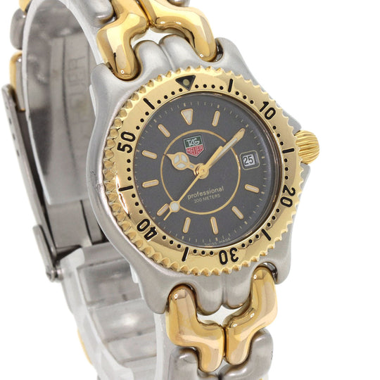 TAG HEUER Watches Quartz WG1320-2 Stainless Steel , Stainless Steel , K18YG gold Professional gray dial Women Used Authentic