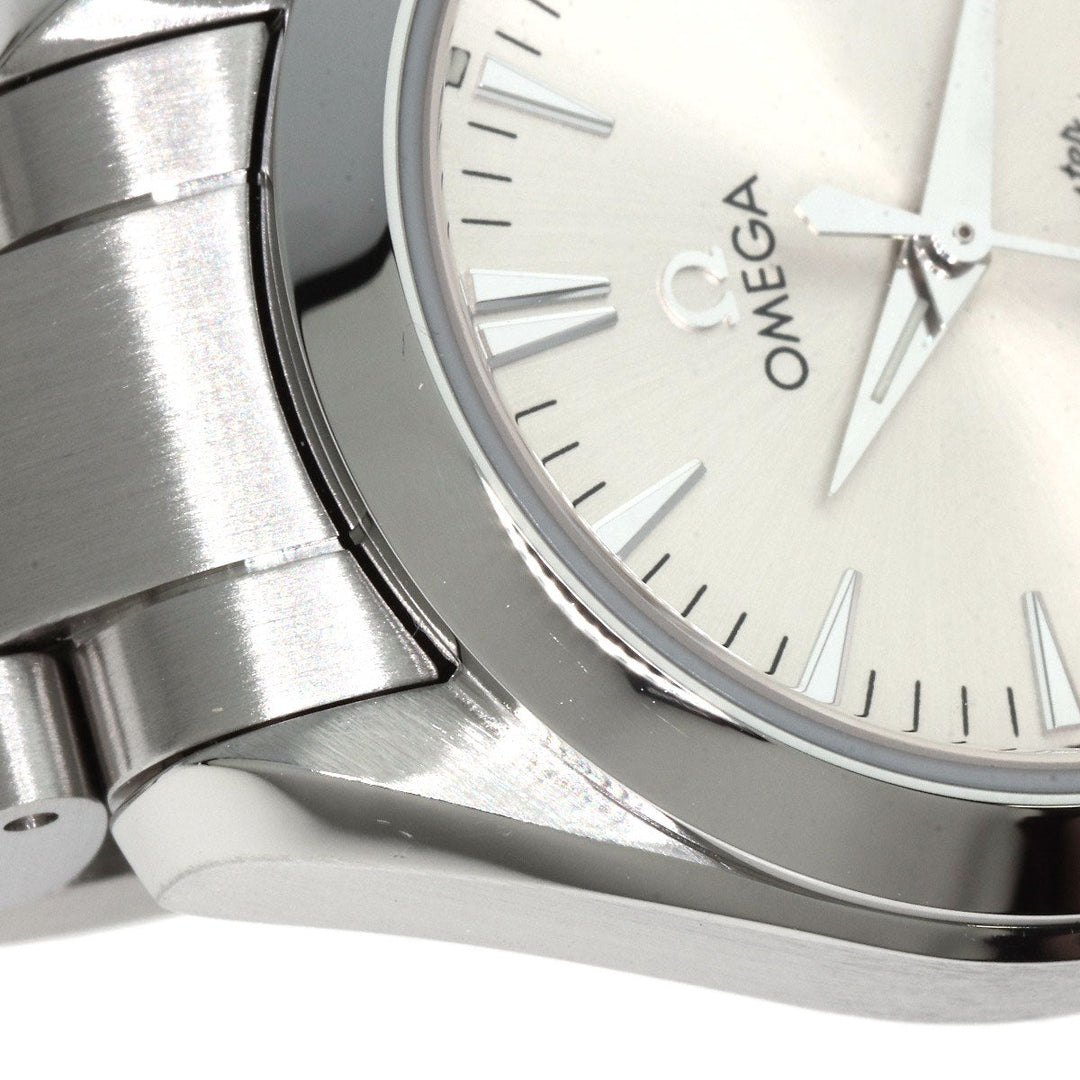 OMEGA Watches Quartz 2577.30 Stainless Steel , Stainless Steel Silver Seamaster Aqua Terra Silver dial Women Used Authentic