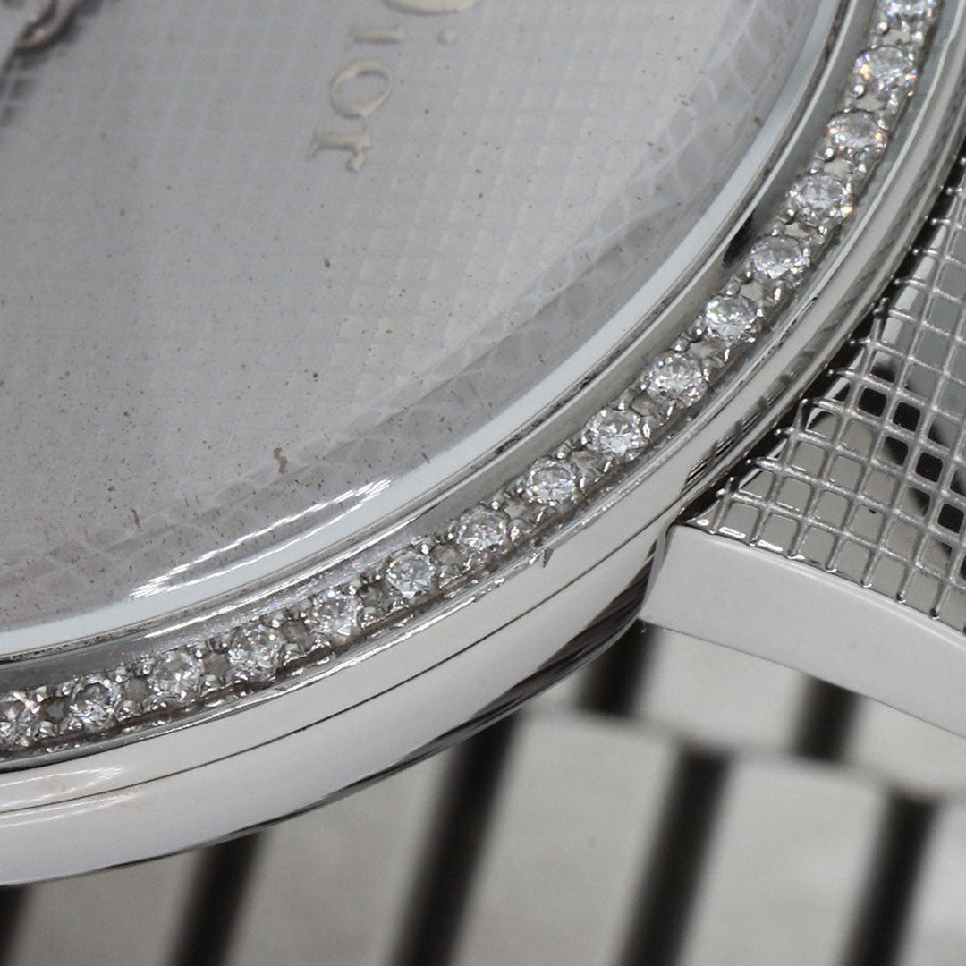 Christian Dior Watches Quartz CD043111 Stainless Steel Silver la di de dior Silver dial