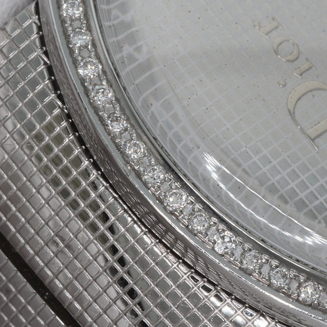 Christian Dior Watches Quartz CD043111 Stainless Steel Silver la di de dior Silver dial